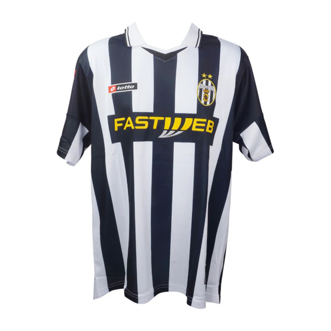 Pavel Nedved Signed Juventus FC Home Soccer Jersey #11 with Beckett Witness