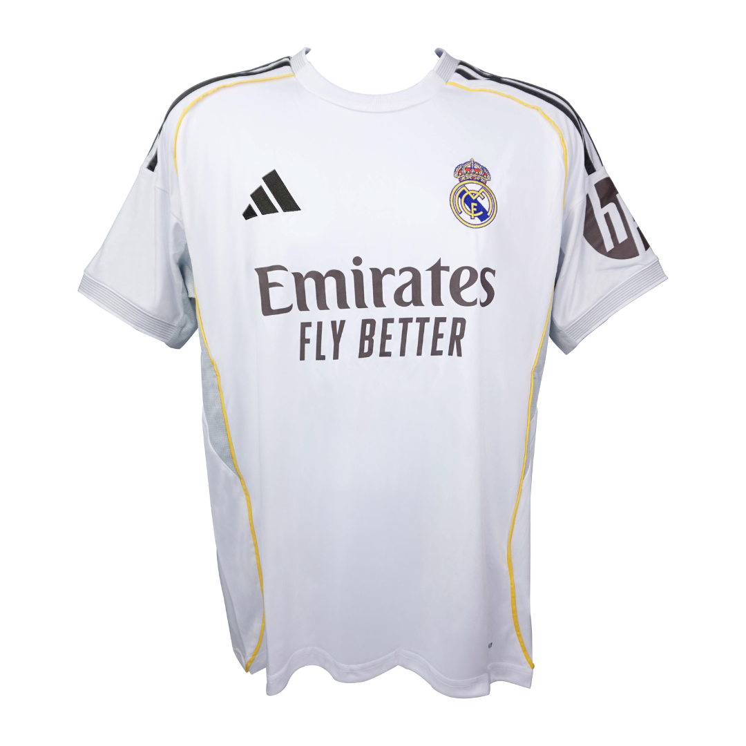 Eder Militao Signed Real Madrid FC Home Soccer Jersey #3 with Beckett Witness