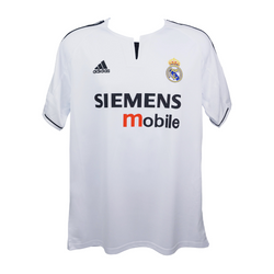 Guti Hernandez Signed Real Madrid Home Soccer Jersey #14 with Beckett Witness