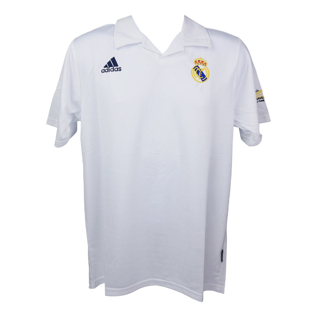 Guti Hernandez Signed Real Madrid Home Soccer Jersey #14 with Beckett Witness