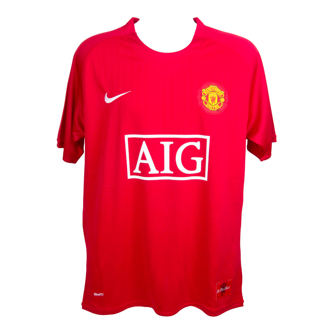 Wayne Rooney Signed Manchester United Home Soccer Jersey #10 with Beckett COA