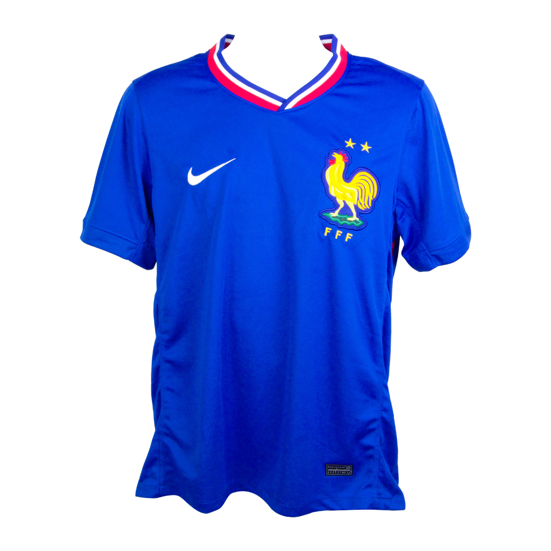 Warren Zaire-Emery Signed France Home Soccer Jersey #18 with Beckett Witness