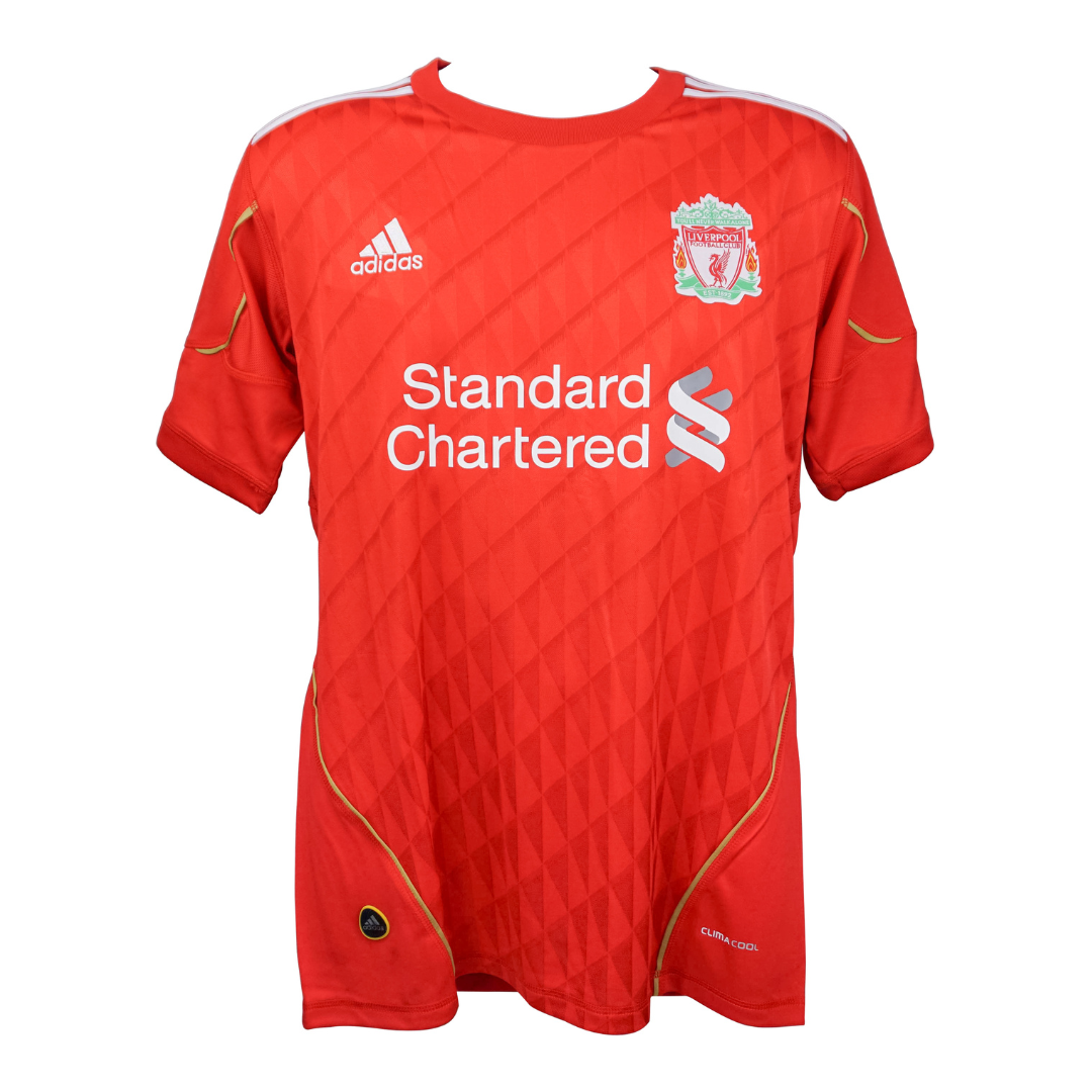 Fernando Torres Signed Liverpool FC Home Soccer Jersey #9 with Beckett COA