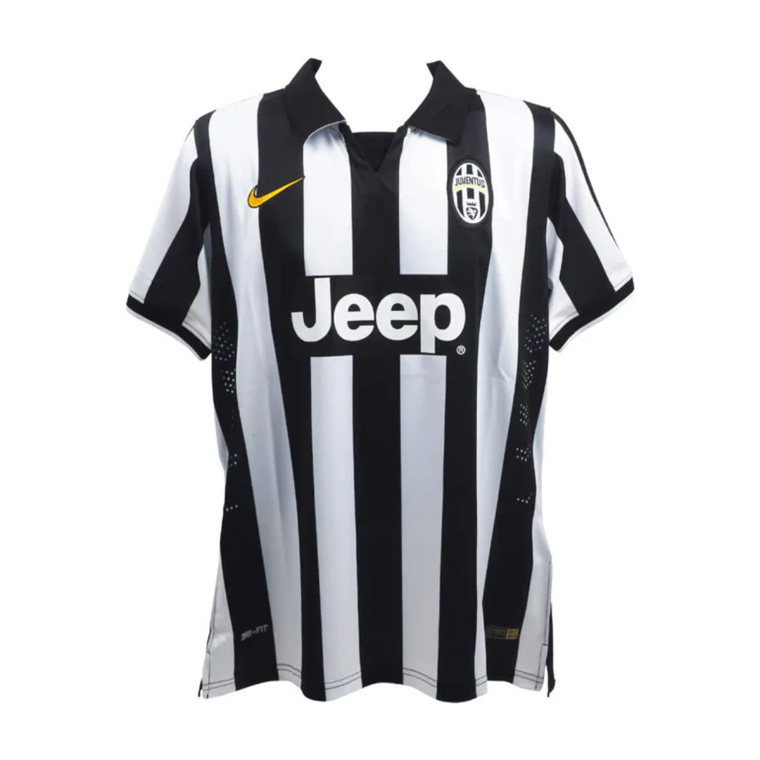 Carlos Tevez Signed Juventus FC Home Soccer Jersey #10 with Beckett Witness