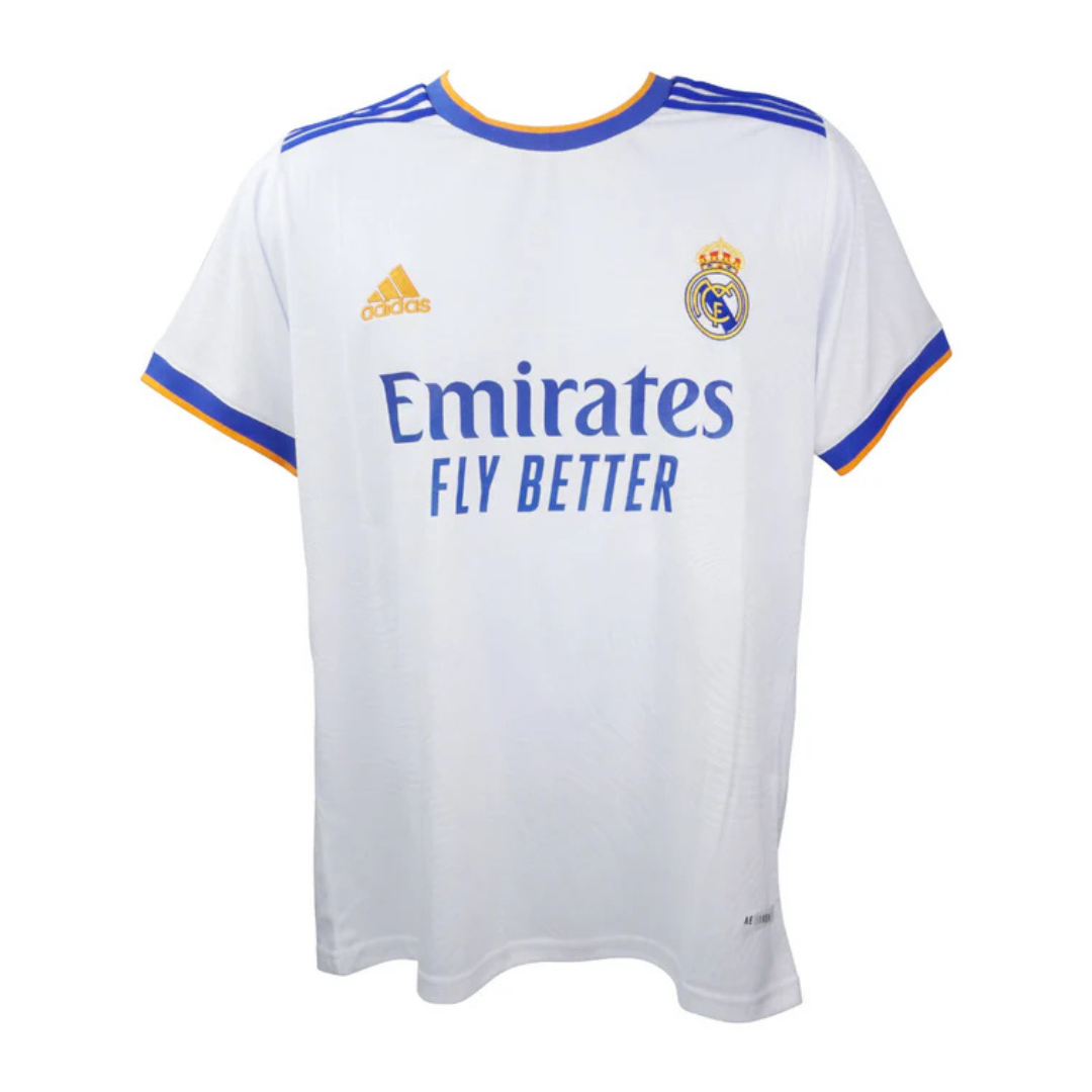 Eduardo Camavinga Signed Real Madrid FC Soccer Jersey #25 with Beckett Witness
