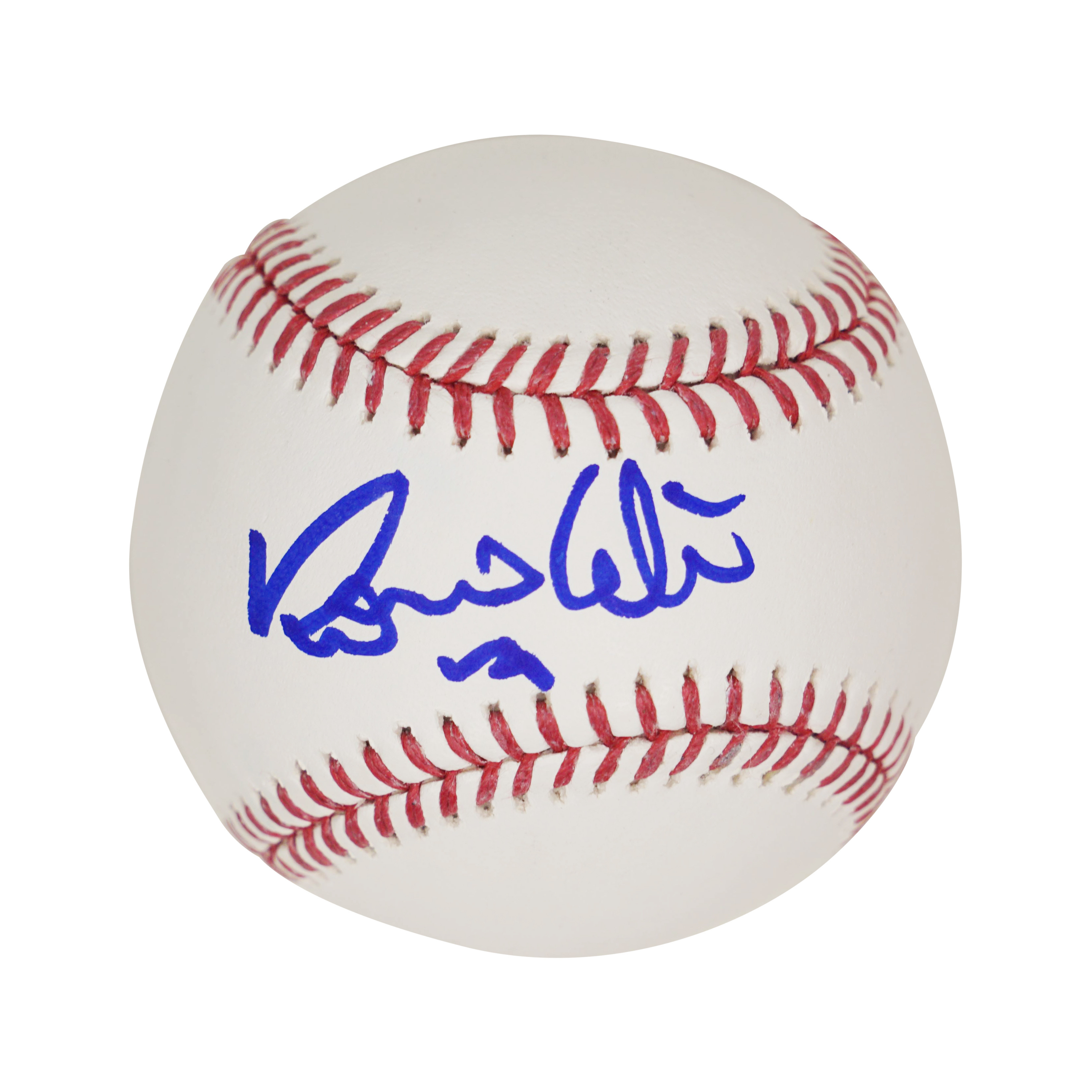 Ronaldo Nazario Signed Rawlings Major League Baseball with Beckett COA