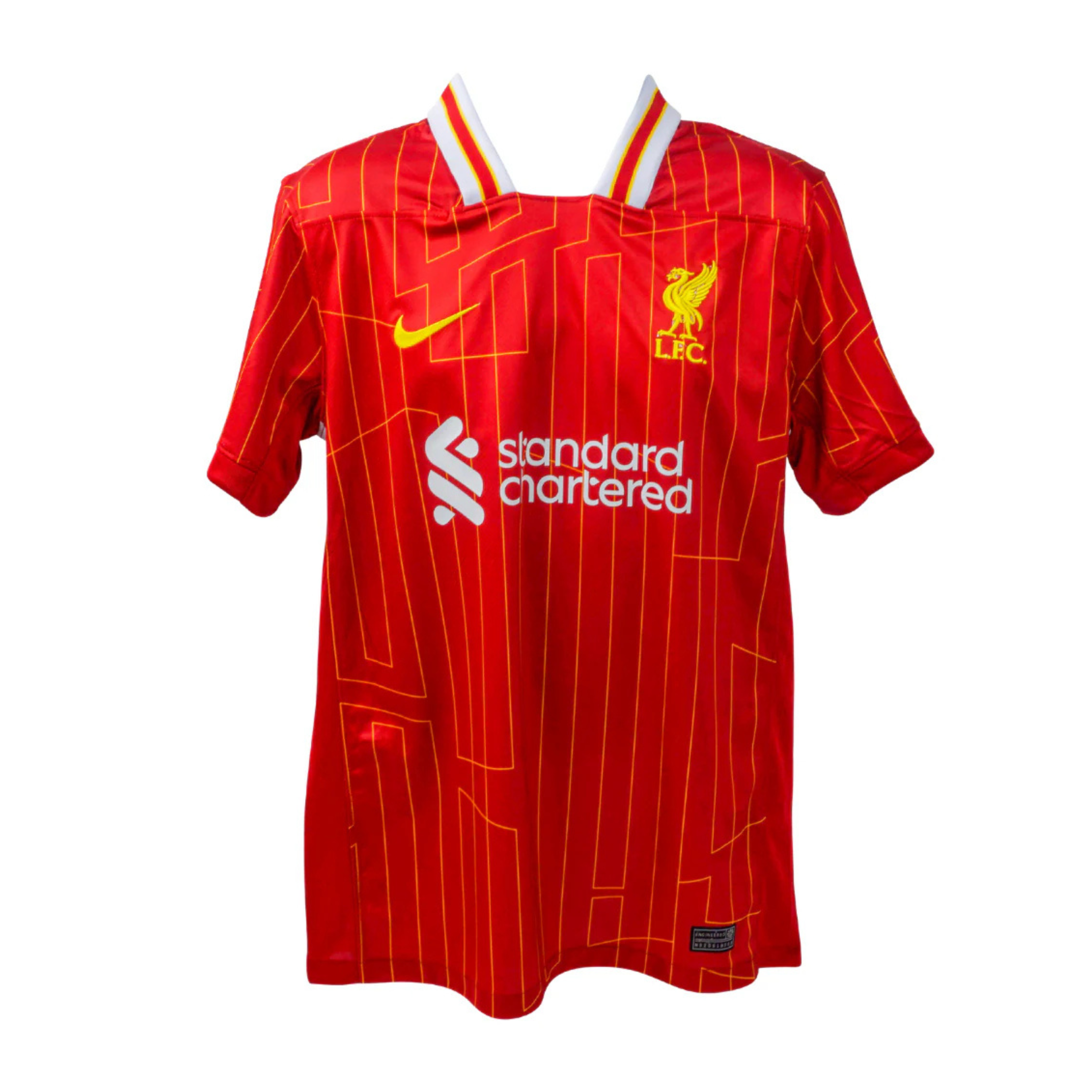 Mohammad Salah Signed Liverpool FC Home Soccer Jersey #11 with Beckett COA