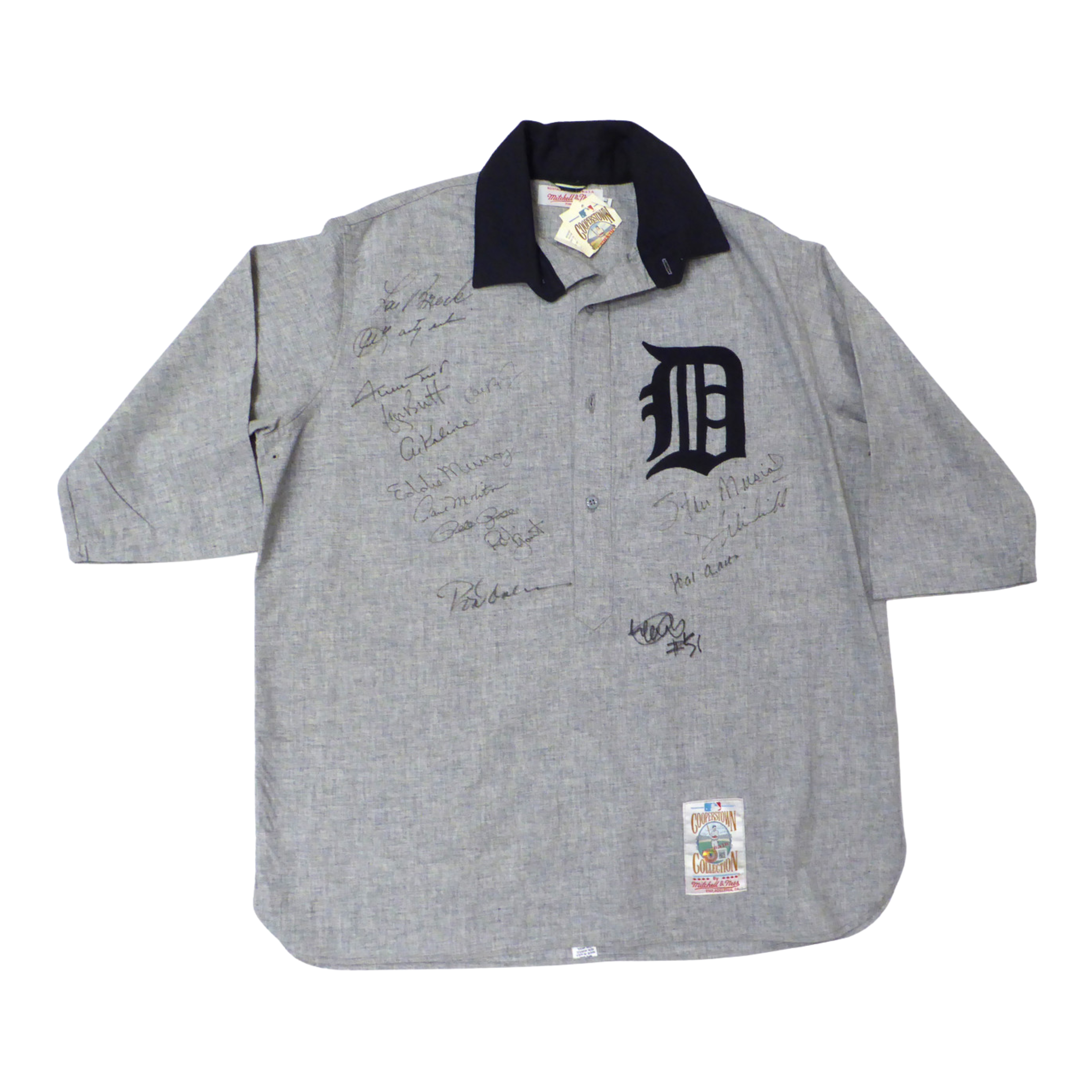 3000 Hit Club Autographed Jersey With 15 Signatures Including Aaron, Mays, Ichiro & Rose Beckett BAS