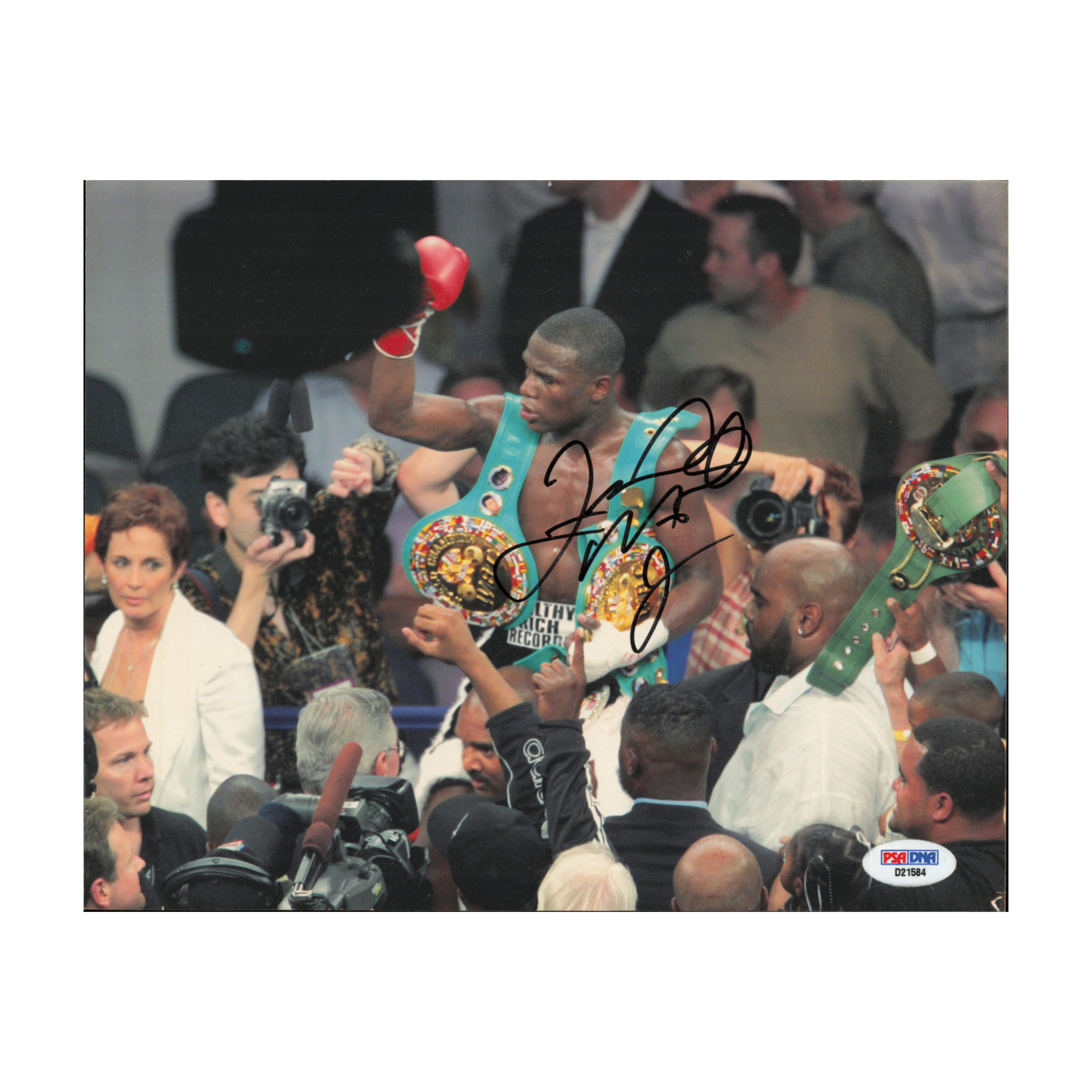 Floyd Mayweather Jr. Autographed 8x10 Photo PSA/DNA