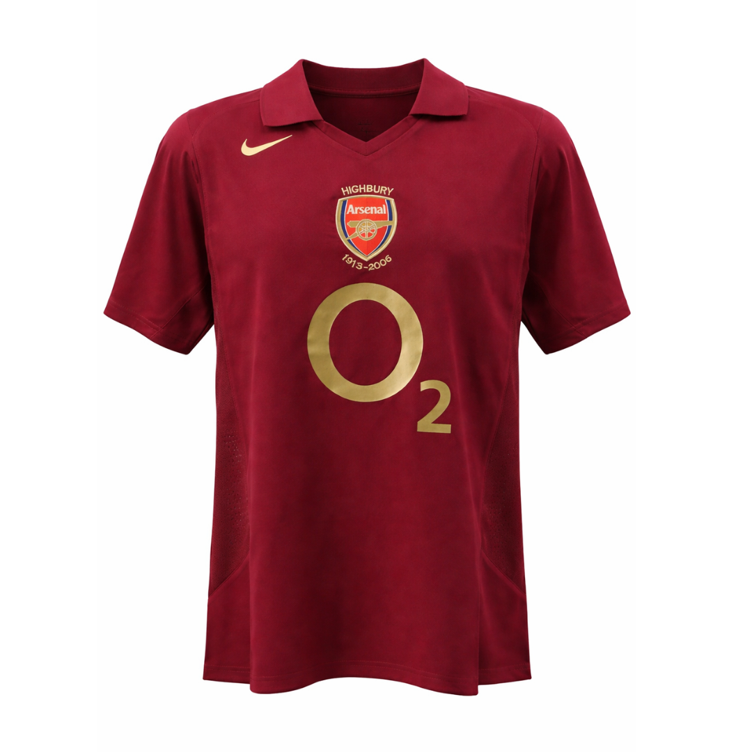 Framed Thierry Henry Signed Arsenal Away Soccer Jersey #14 with Beckett COA