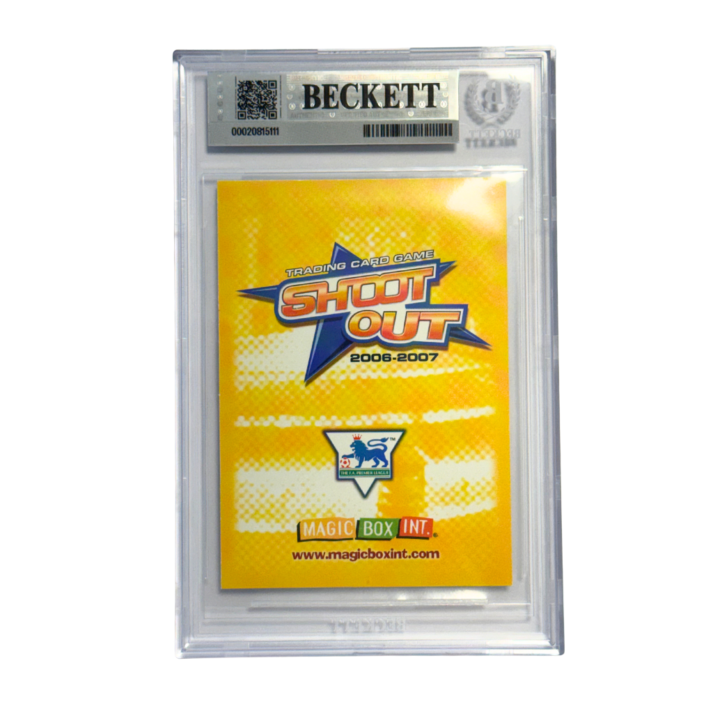 Wayne Rooney Signed 2006-07 Magic Box International Shoot Out - BGS 5.5 AUTO 10