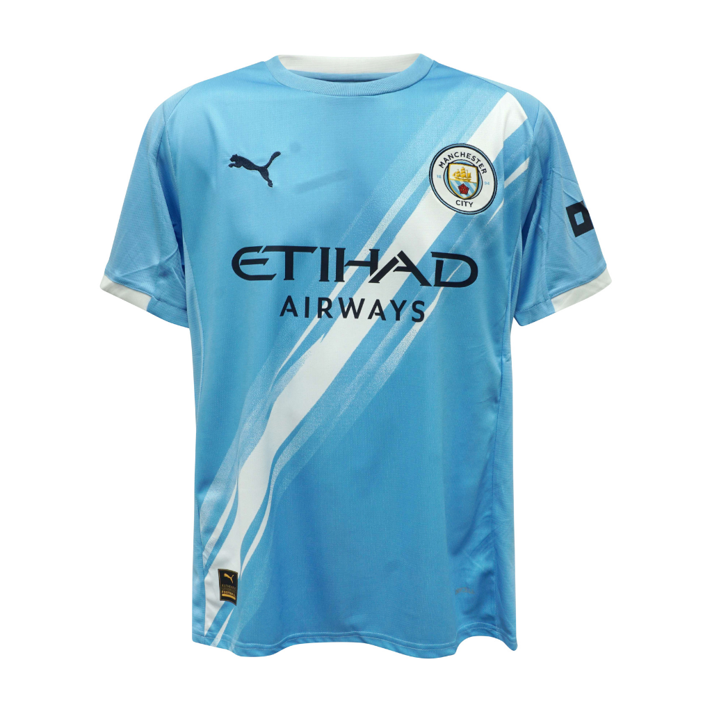 Framed Mario Balotelli Signed Manchester City Soccer Jersey #45 with Beckett COA