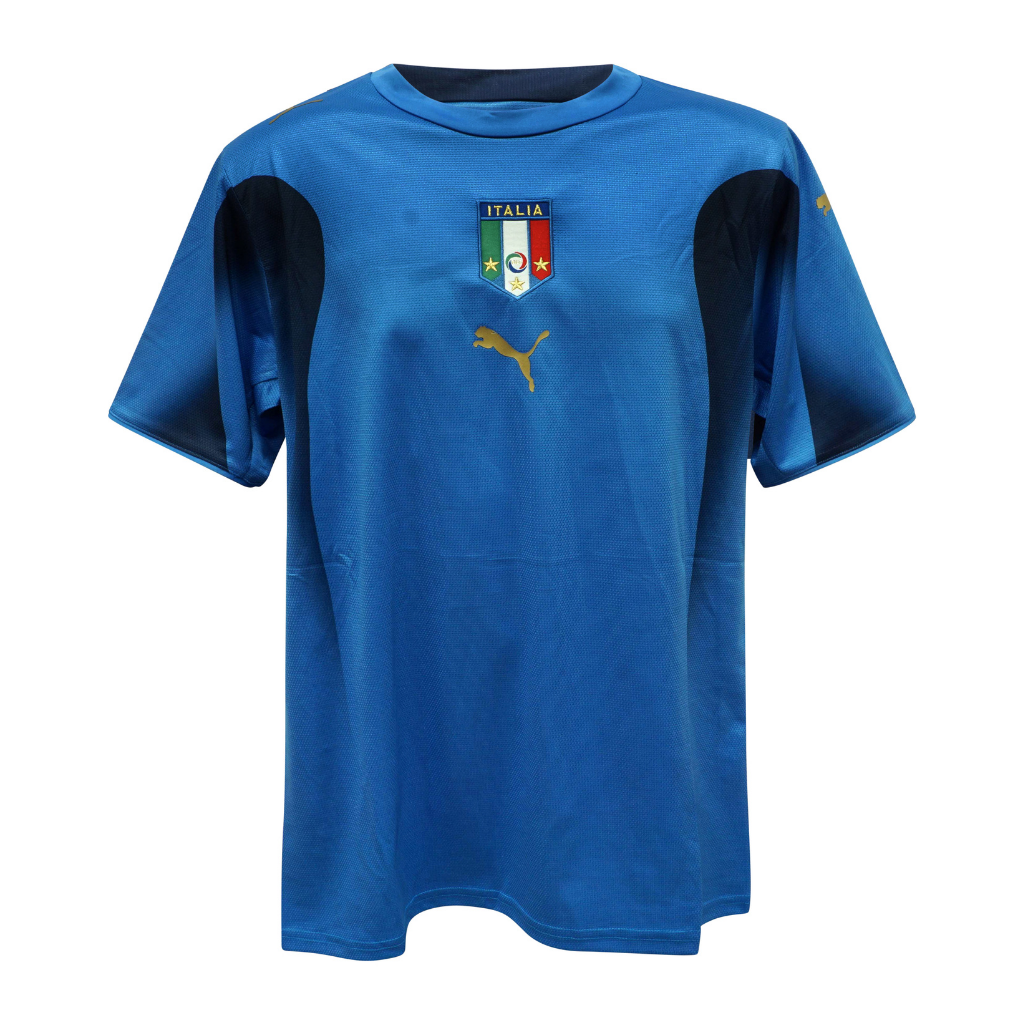 Framed Marco Materazzi Signed Italy Soccer Jersey #23 with Beckett COA