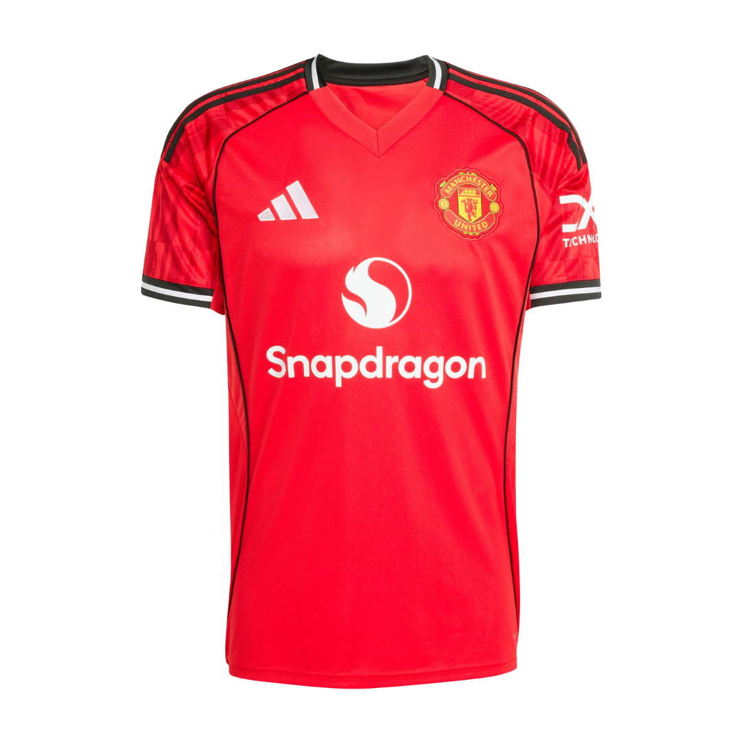 Amad Diallo Signed Manchester United Home Soccer Jersey #16 with Beckett COA