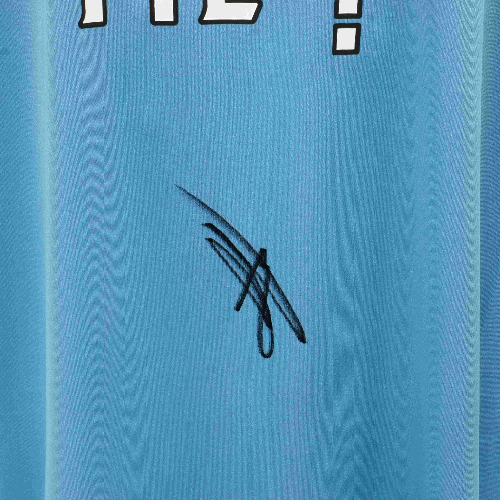 Mario Balotelli Signed WHY ALWAYS ME Custom Jersey with Beckett COA