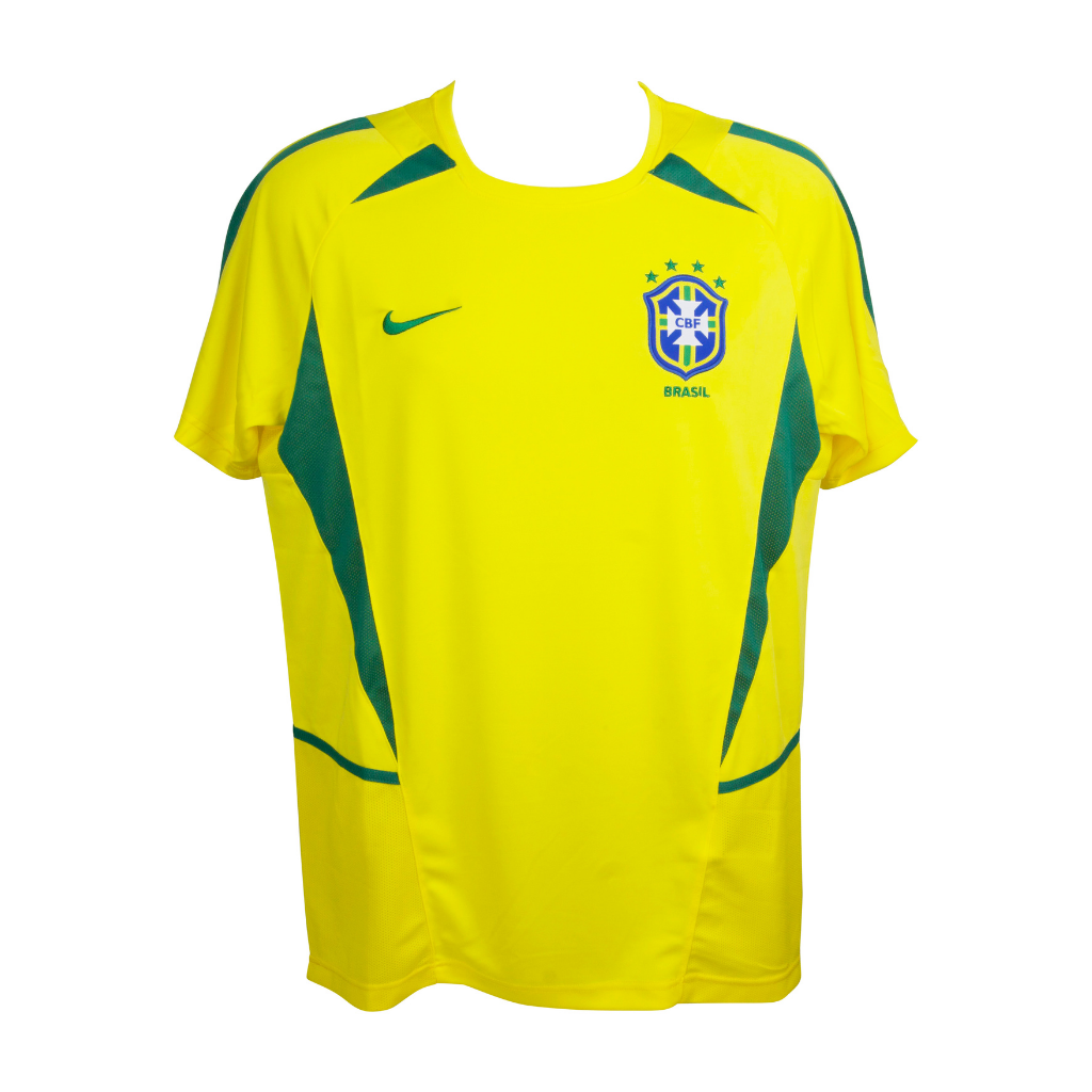 Framed Cafu Signed Brazil Soccer Jersey #2 with Beckett COA