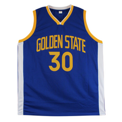 Stephen Curry Signed Golden State Warriors Basketball Jersey with JSA COA