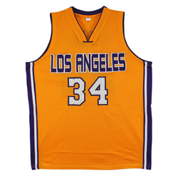 Shaquille O'Neal Signed Los Angeles Lakers Basketball Jersey with Beckett Witness