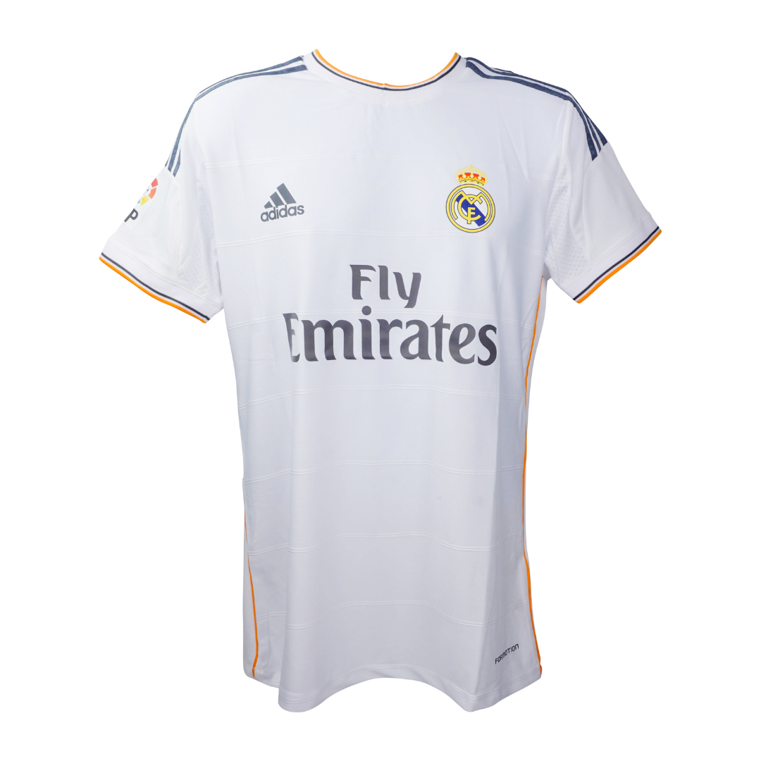 Luka Modric Signed Real Madrid FC Home Soccer Jersey #19 with Beckett COA