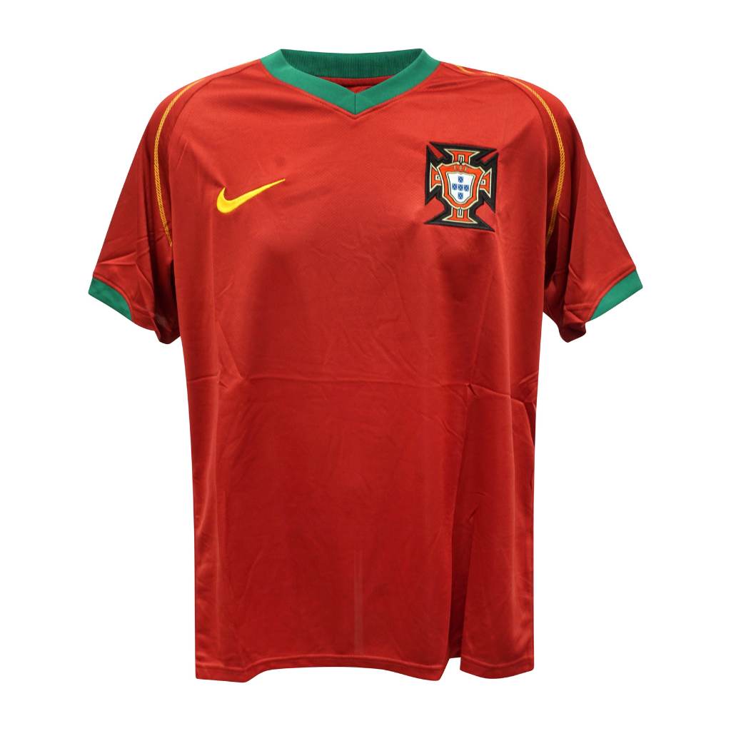 Framed Deco Signed Portugal Home Soccer Jersey #20 with Beckett COA