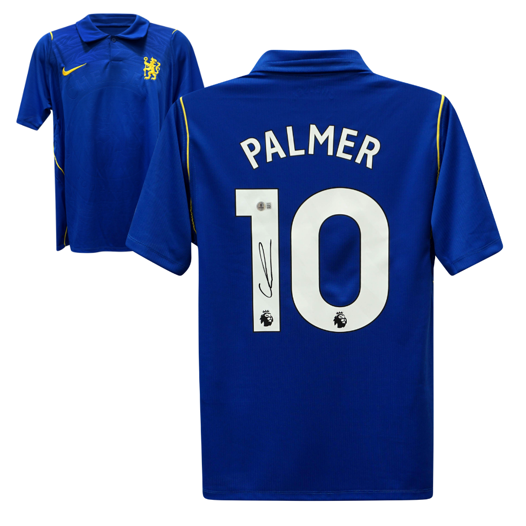 コール・パーマー 2026-27 チェルシー ホーム サッカージャージー #10 ベケット社COA付き直筆サイン入り