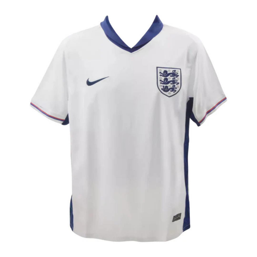 Framed Eberechi Eze Signed England FC Home Soccer Jersey #10 with Beckett COA