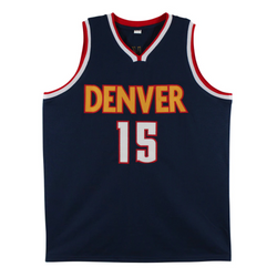 Nikola Jokic Signed Denver Nuggets Basketball Jersey with JSA COA
