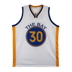 Stephen Curry Signed Golden State Warriors Basketball Jersey with JSA COA