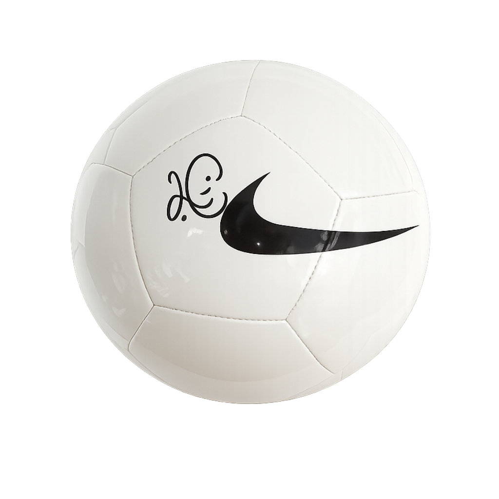 Romario Signed Nike Soccer Ball with Beckett COA