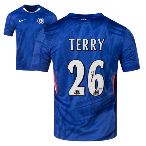 John Terry Signed Chelsea FC 2025-26 Soccer Jersey #26 with Beckett COA
