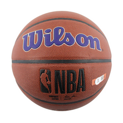 Magic Johnson Signed Los Angeles Lakers Wilson Basketball with Beckett Witness