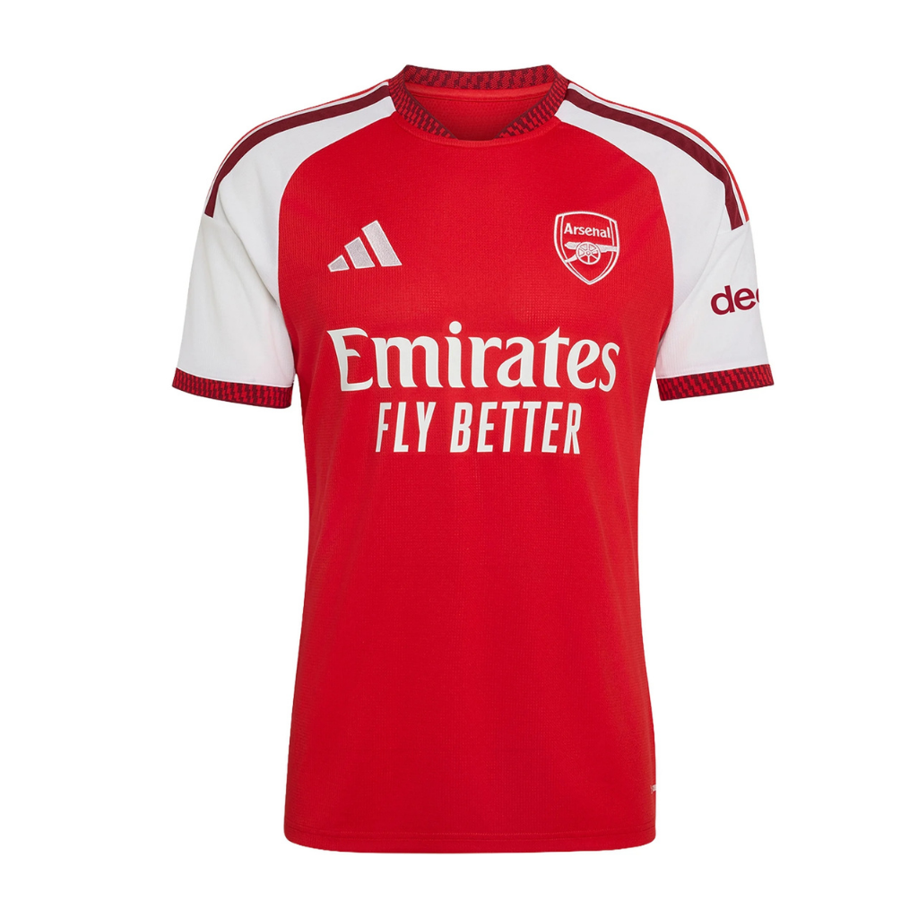 Bukayo Saka Signed 2026-27 Arsenal Home Soccer Jersey #7 with Beckett COA