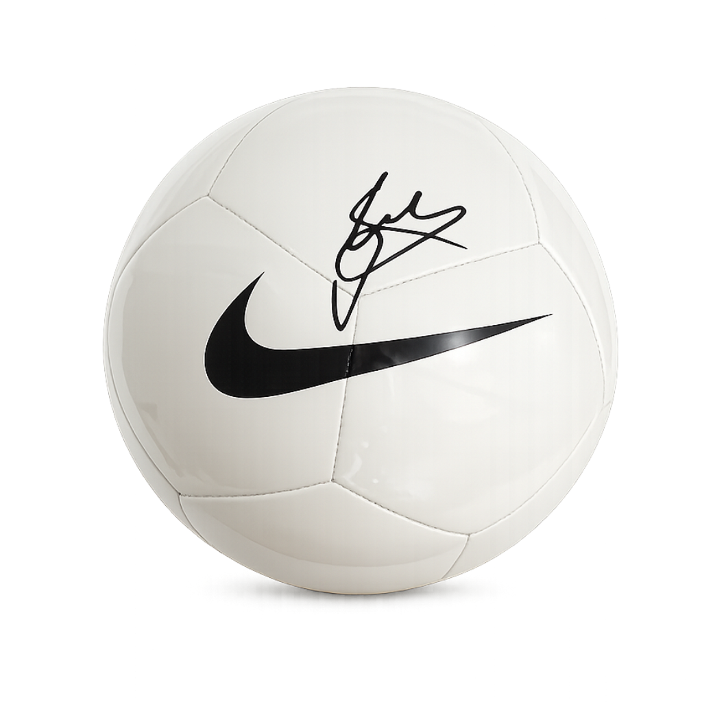 Joe Cole Signed Nike Soccer Ball with Beckett COA