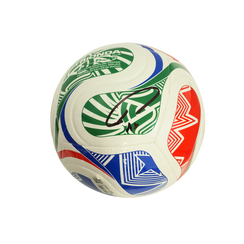 Amad Diallo Signed World Cup Soccer Ball with Beckett COA