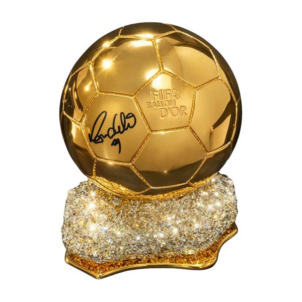 Ronaldo Nazario Signed Ballon d’Or Trophy