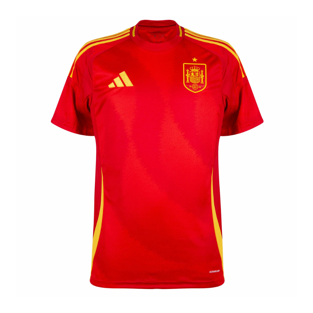 David Villa Signed Spain FC 2024-25 Soccer Jersey #7 with Beckett COA