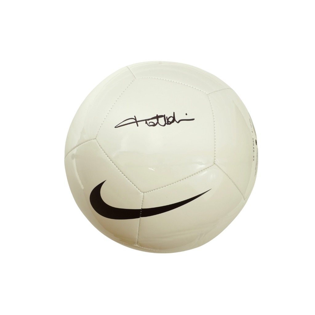 Paolo Maldini Signed Nike Soccer Ball with Beckett COA
