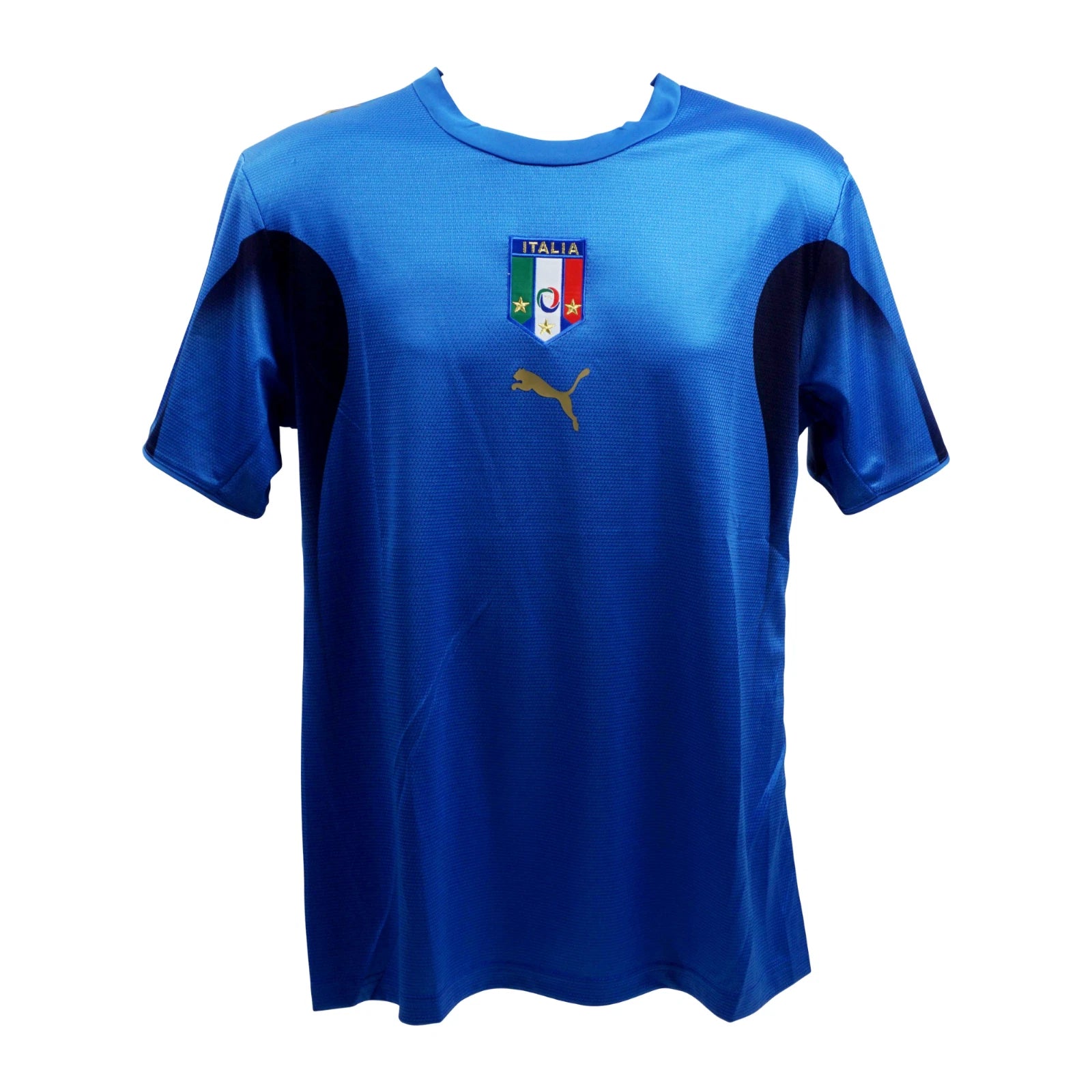 Framed Gianluigi Buffon Signed Italy Home Soccer Jersey #1 with Beckett COA