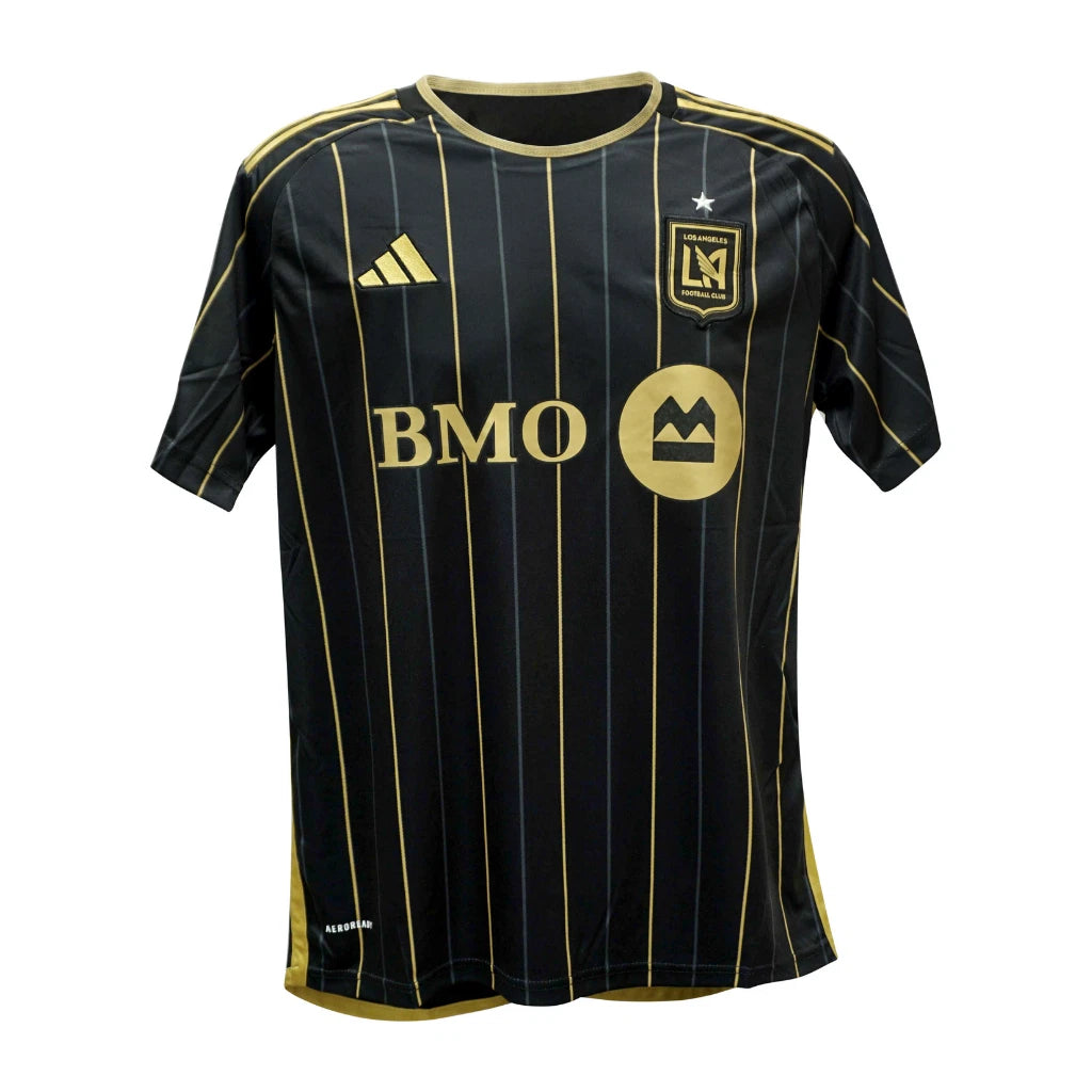 Framed David Martinez Signed LAFC Soccer Jersey #30 with Beckett COA