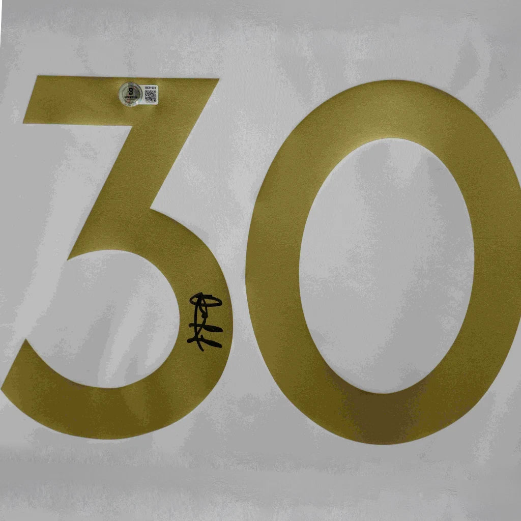 Framed David Martinez Signed LAFC Away Soccer Jersey #30 with Beckett COA