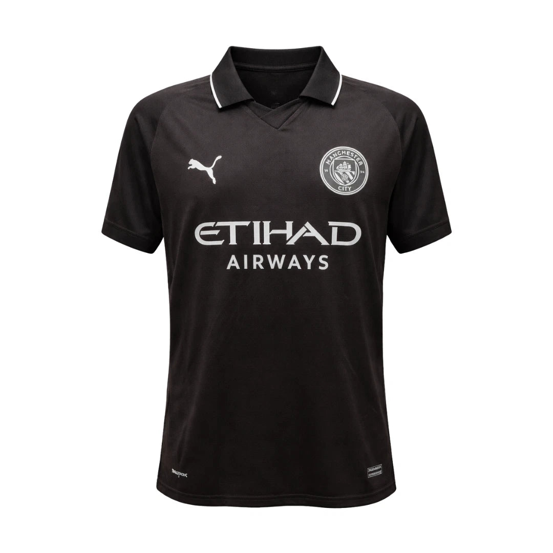 Framed Savinho Signed Manchester City FC Away Soccer Jersey #26 with Beckett COA