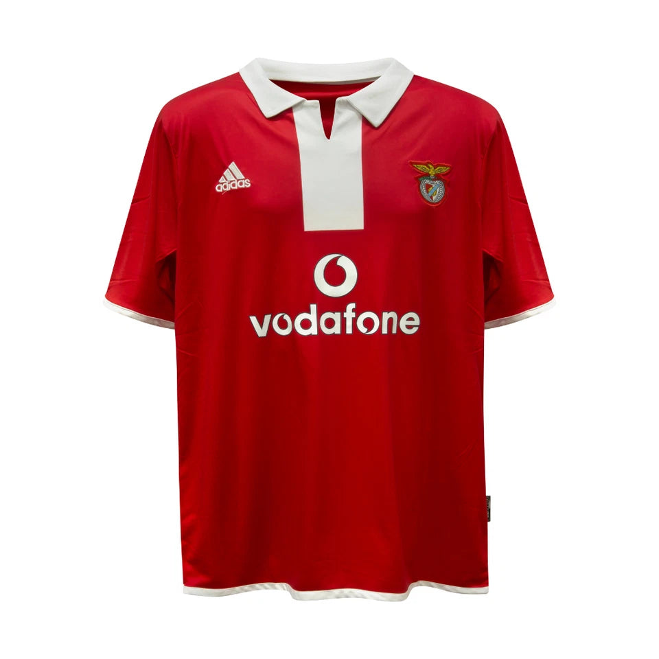 Nuno Gomes Signed Benfica FC Soccer Jersey #21 Framed with Beckett COA