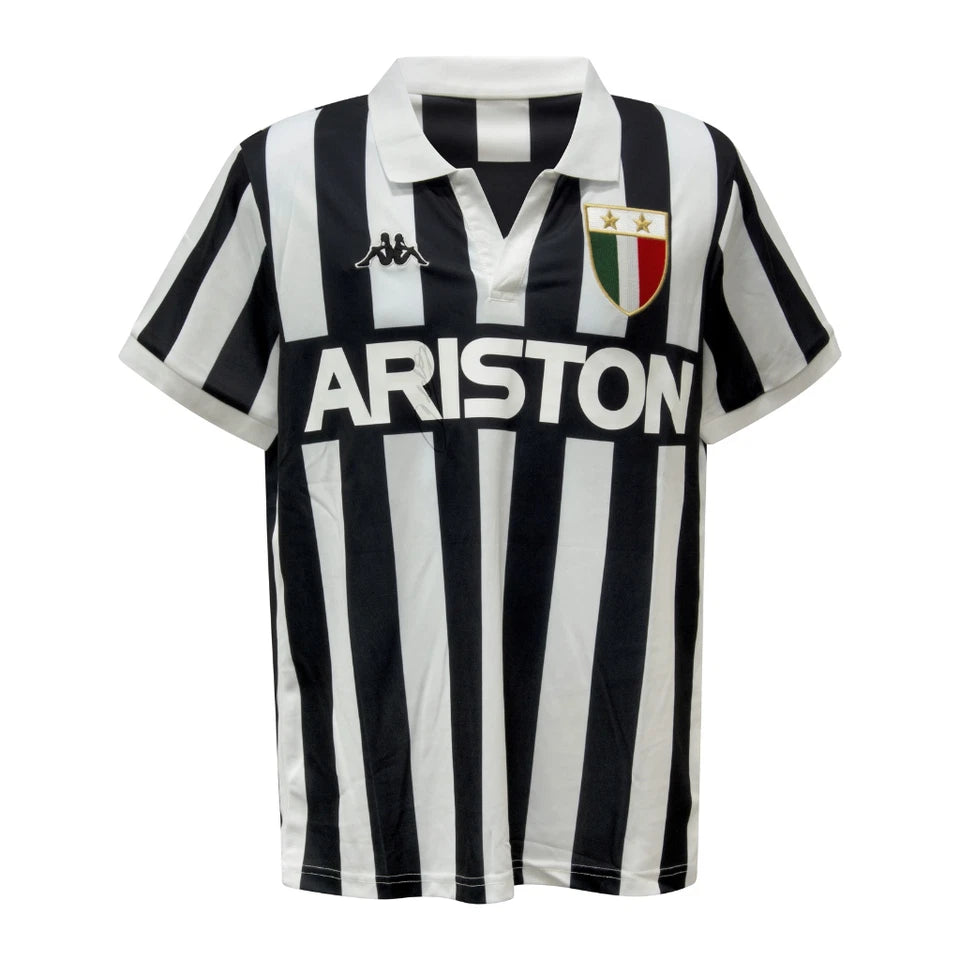 Michel Platini Signed Juventus Home Soccer Jersey #10 Framed with Beckett COA